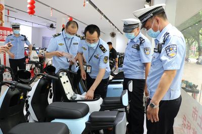 突擊檢查！廣西梧州市市場監管局聯合交警開展電動自行車銷售管理專項行動
